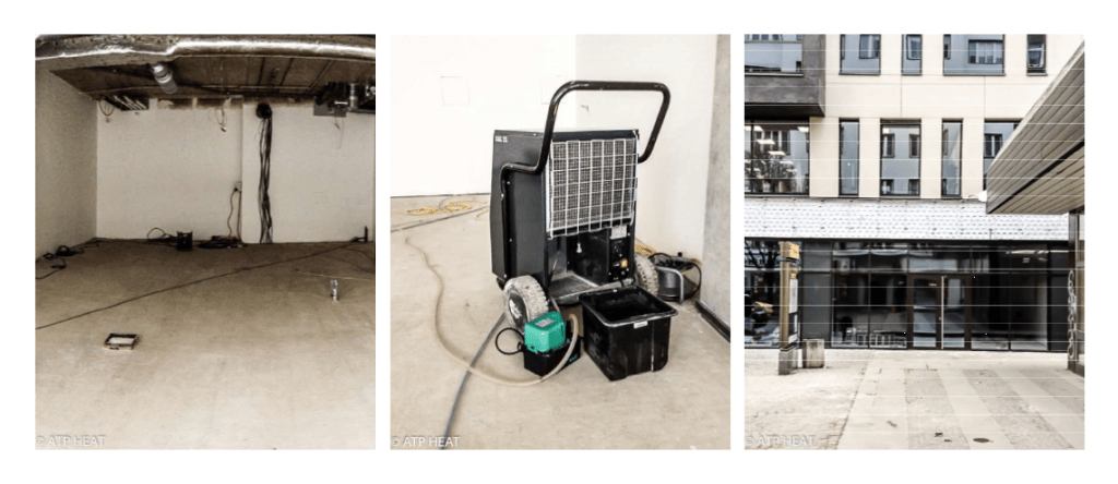 Vysoušení povrchů podlah