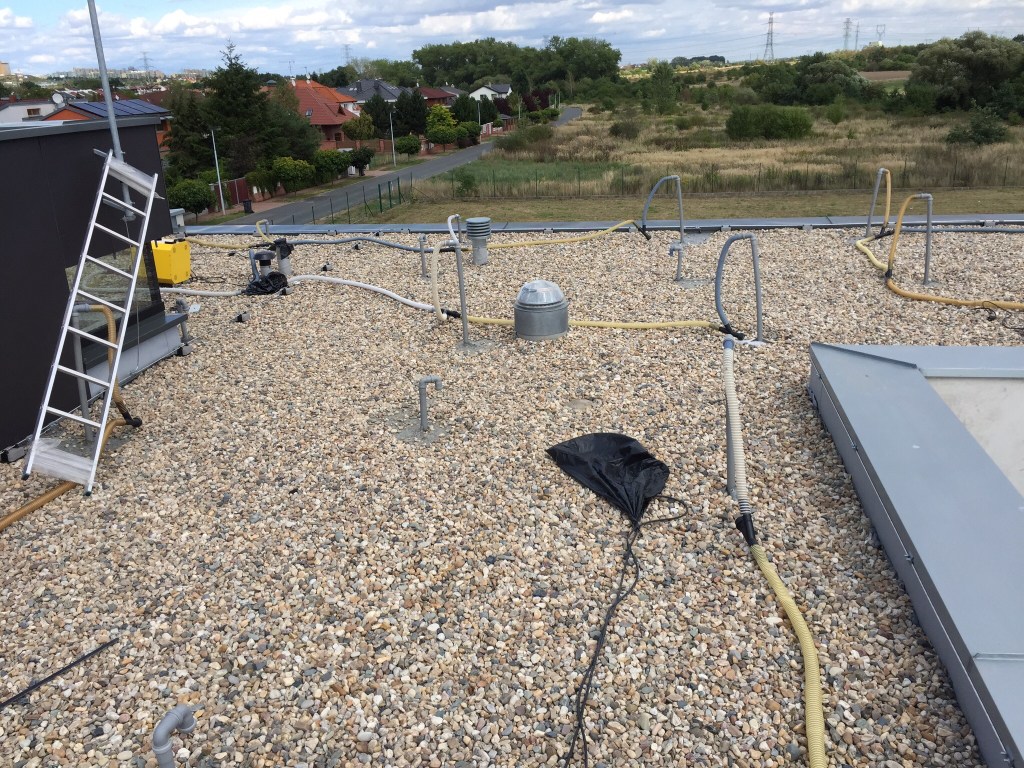 Vysoušení ploché střechy Praha&nbsp;4